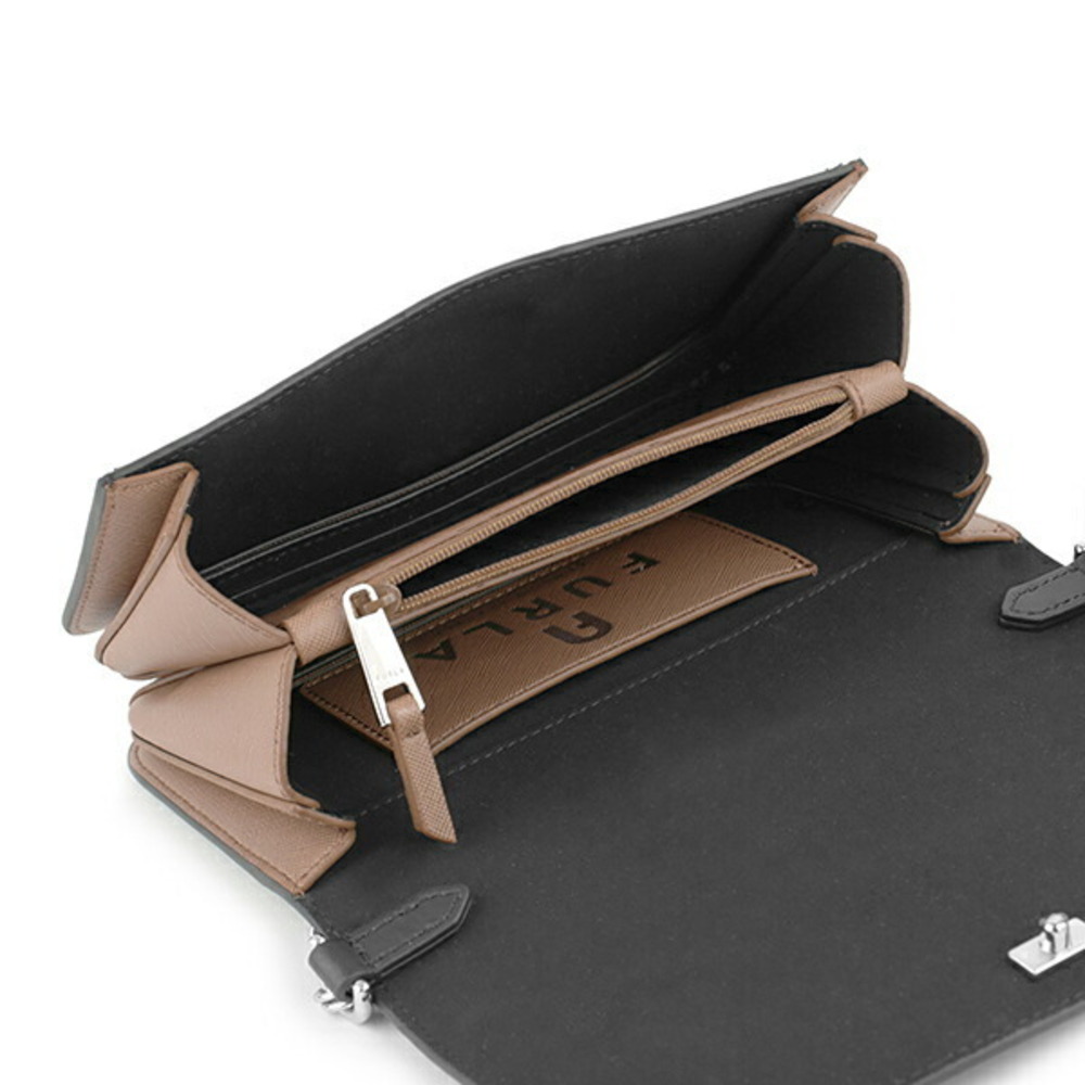 Furla Shoulder Black Bag Splendida Brown - Picture 5 of 9
